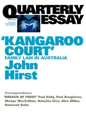 cover image of "Kangaroo Court"